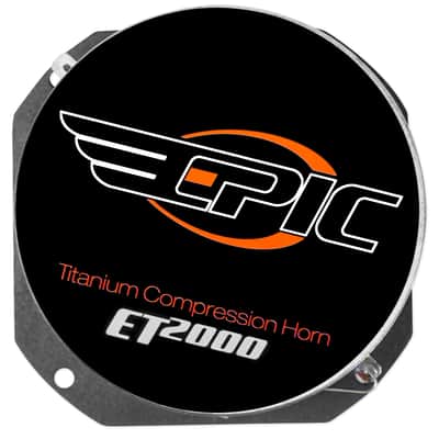 Epic Audio ET2000 2" Pro Compression Titanium Horn Bullet Tweeter with 180 Watts image 6