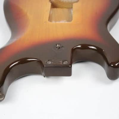 1979 Vintage Fender Stratocaster Sunburst 3-Bolt BODY 4.2 lbs Super CLEAN 1970s USA Strat image 16