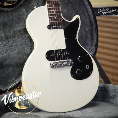 2009 Gibson Melody Les Paul Maker Worn White Nitro Single Cut  w/Hard Case image 1