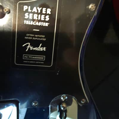Fender Telecaster 75 year limited edition 2022 - Blue Burst image 4
