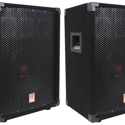 (2) Rockville RSG10 10” 400 Watt 2-Way 8-Ohm Passive DJ/Pro Audio PA Speaker image 1