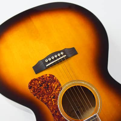 Guild F-250CE Deluxe Acoustic-Electric Guitar (DEMO) - Antique Burst image 5