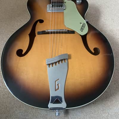Gretsch USA 6124 Single Anniversary Original 1967 Sunburst Electric Hollow Body image 7