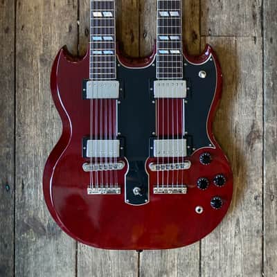 2001 Gibson EDS 1275 - Heritage in Cherry comes with orig. hard shell case image 1