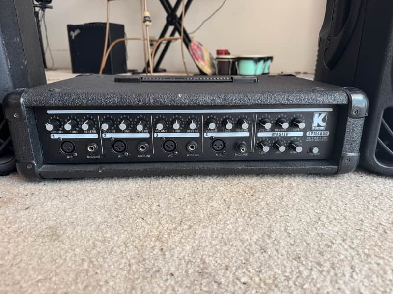 Mixer Amp:  Kustom KPM-4060  4-channel PA/ DJ image 1