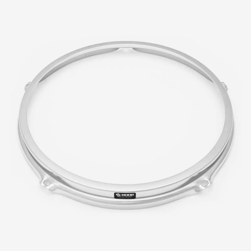 S-Hoop Drum Hoop 8" 5-Hole, Chrome image 1