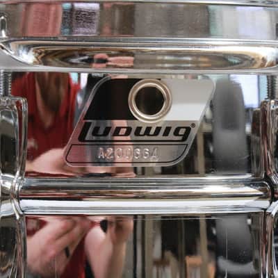 Vintage Ludwig LM2477RBR Student Snare Drum Kit w/ Case, Stand, Practice Pad, and Sticks image 6