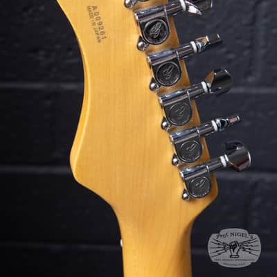 Greco BG Custom MIJ Electric Guitar – Blue White – Made in Japan image 9