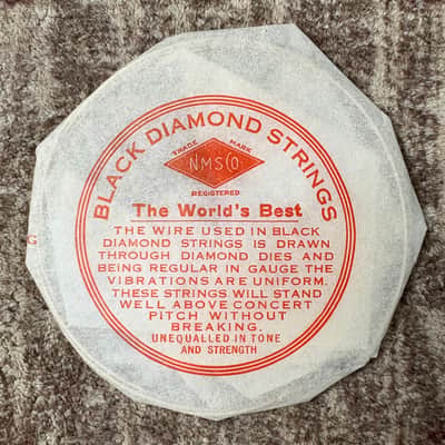 1930s Tenor Guitar C or 4TH Wound On Steel 7351 Vintage Guitars Strings! image 4