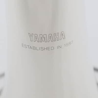 Yamaha Model YSL-448GS .547 Bore Trombone with F-Attachment SN 800410 SILVER PLATE image 5