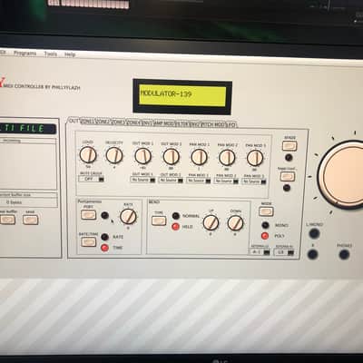 Akai S2000 MIDI Stereo Digital Sampler 1995 - White image 3