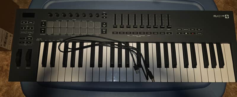 Novation FLkey 49 MIDI Keyboard Controller 2023 - Present - Black image 1