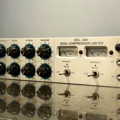 Summit Audio DCL-200 Dual Tube Compressor Limiter 2010s - Silver image 3