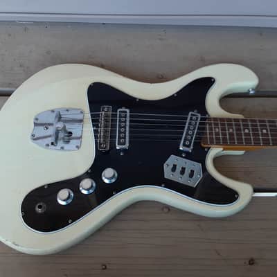 Vintage 1966 Pleasant (Dyko) SEV 218 Electric Guitar! Japan-Built, Groovy! image 3