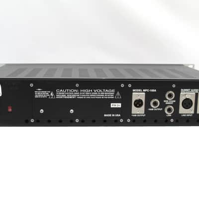 Summit Audio MPC-100A Tube Preamp / Compressor / Limiter 2000s - Silver image 4