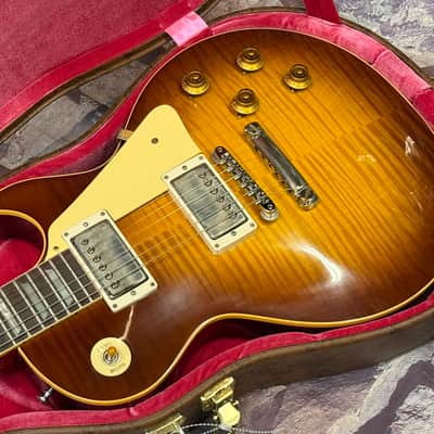 Gibson Custom Shop 1959 Les Paul Standard VOS Iced Tea Burst New Unplayed Auth Dlr 8lb12oz #289 image 8