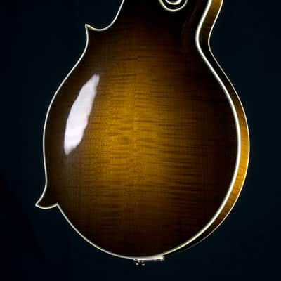 Bourgeois M5F Sunburst Full Aged Tone Adirondack Spruce and European Flamed Maple Mandolin NEW image 9
