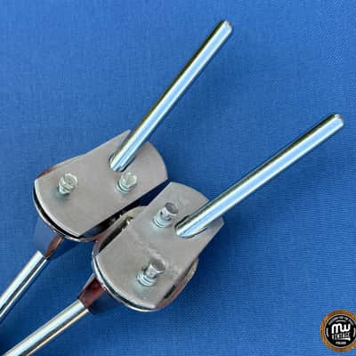 Slingerland Bassdrum Spurs Pair Niles Vintage 70s Rare image 7