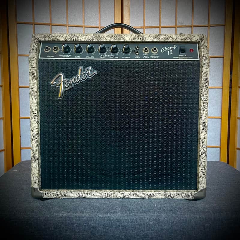 UPGRADED Fender USA Champ 12 Class-A Tube Guitar Amplifier 1987 Collector’s Special image 1