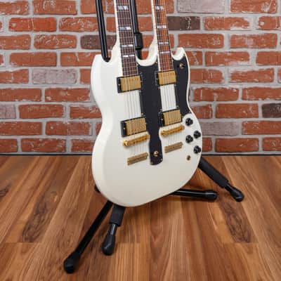 Gibson Custom Shop EDS-1275 Double Neck Alpine White 2008 w/OHSC image 3