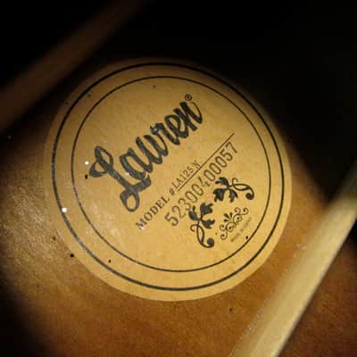 LAUREN Hand Painted Acoustic Guitar. Jerry was bored one day image 2