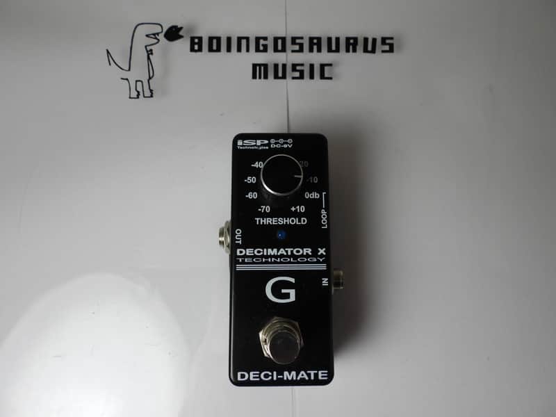 Used ISP G Deci-Mate Noise Decimator X Mini Reduction Gate Effects Pedal image 1