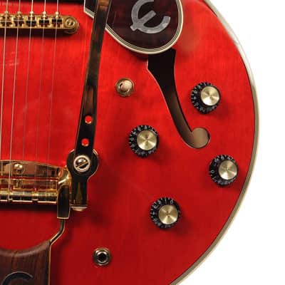 Epiphone 2022 150th Anniversary Sheraton Semi-Hollow Electric Guitar & Case - Cherry image 6