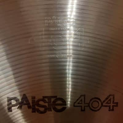 Paiste 14" 404 "Black Label" Hi-Hat Cymbals (Pair) 1974 - 1980 image 10