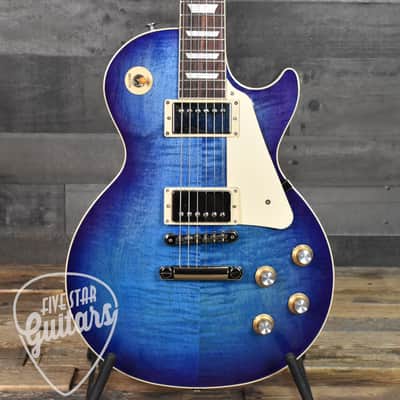 Gibson Les Paul Standard 60s Figured Top - Blueberry Burst with Hard Shell Case image 17