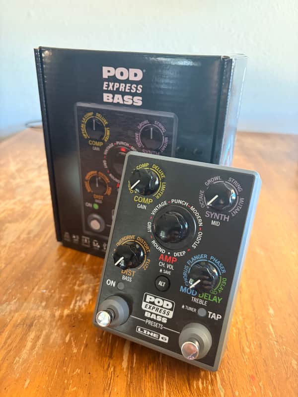 Line 6 POD Express Bass 2024 - Present - Grey / Black image 1