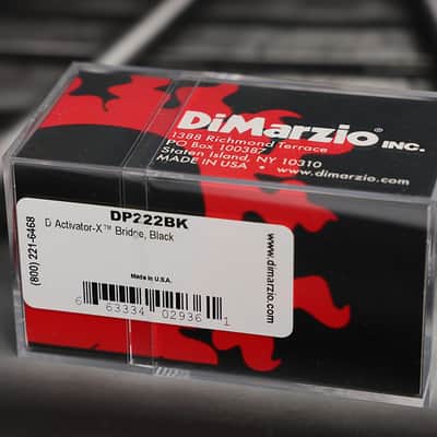 DiMarzio DP222BK D Activator-X Bridge Humbucker - Black / Standard Spacing image 2