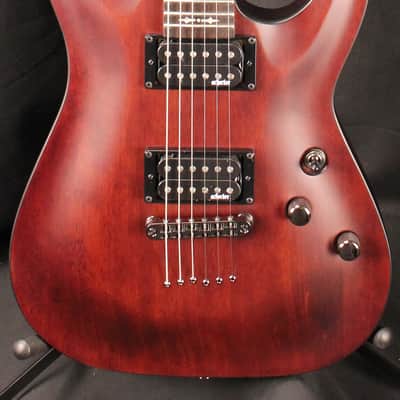 Schecter Omen 6 Electric Guitar Walnut Satin image 2