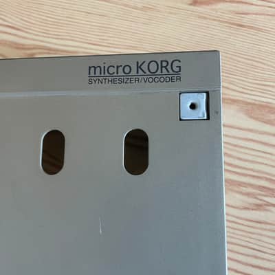 Korg Microkorg upper plastic case image 5