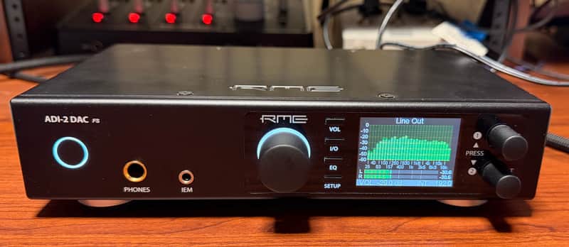 RME ADI-2 DAC FS V2 AKM AK4493 – Complete w/ Remote & Original Box