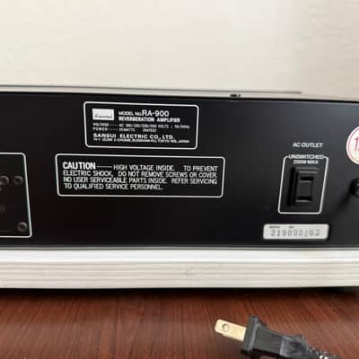 Sansui RA-900 Reverberation Amplifier image 15