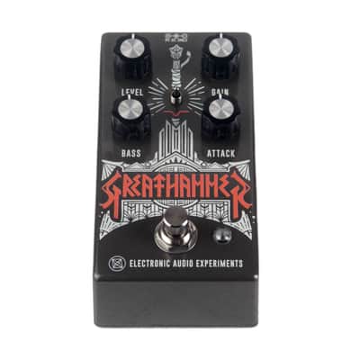 New Electronic Audio Experiments Greathammer Bass Guitar Overdrive Effects Pedal image 4