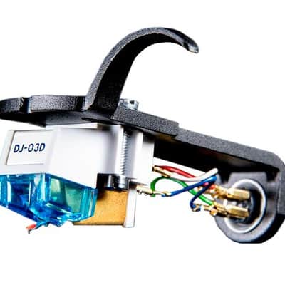 Nagaoka DJ-03HD Scratch DJ Cartridge & Stylus + Matching Nagaoka Headshell image 1