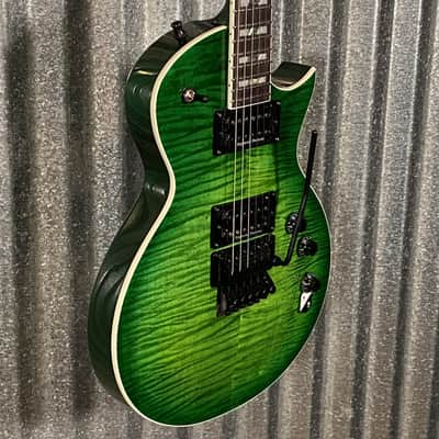 ESP LTD Alex Skolnick AS-1 Lime Burst Guitar & Case #0787 Used image 5