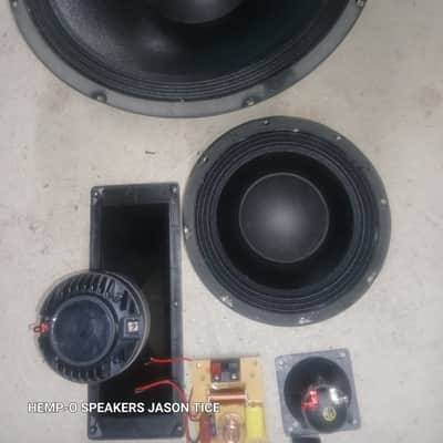 PA SPEAKER KIT 4 WAY SYSTEM 15" WOOFER,8" MIDBASS 5X12 MIDRANGE TWEETER 4" SUPER TWEETER ALL YPU NEED FOR SPEAKERS TO MAKE YOUR OWN TRUE 4 WAY HIGH OUTPUT SYSTEM 500 WATT PMR SPEAKERS image 8