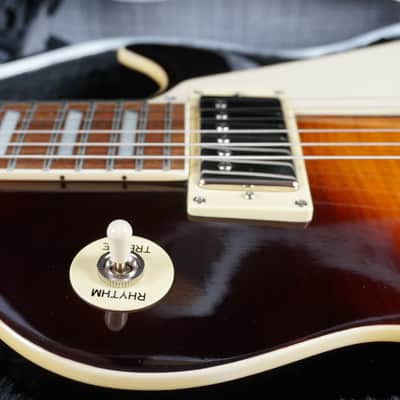 Epiphone Gibson Les Paul ES Hollow Body 1999 Dark Burst Rare Finish Solid image 18