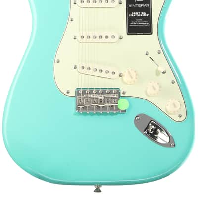 Fender Vintera III Early '60s Stratocaster Electric Guitar - Seafoam Green image 2