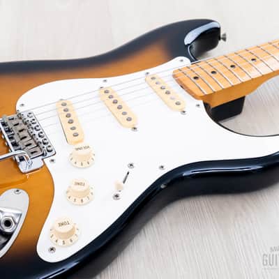 1986 Fender Stratocaster ‘57 Vintage Reissue ST57-55 Sunburst Near-Mint w/ Hangtags, Japan MIJ Fujigen image 6