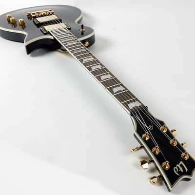 ESP LTD EC-330 CTM Black and Gold BLK Prototype 401 ec1000t image 4