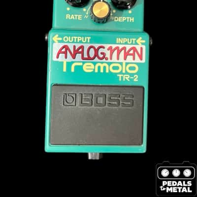 Analogman Boss TR-2 Tremolo with Mod 2010s - Green - X3833 image 2