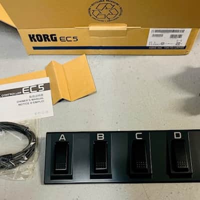 Korg EC5 Multi-Function 5 Switch Pedalboard made in Japan image 1