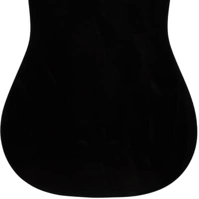 Fender FA-125 Dreadnought Acoustic Guitar - Black w/ Hard Case image 3
