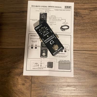 ISP Technologies Deci-Mate G Noise Gate 2020 - 2021 - Black - w/ Hosa Y cable: 3 ft. image 1
