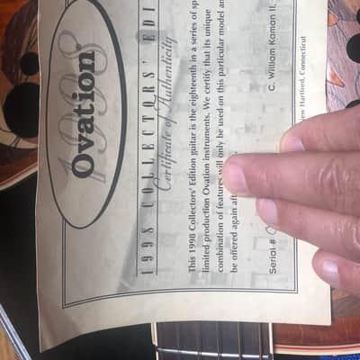 Ovation - USA Collector’s ‘98-NEB 1998 - New England Burst image 13