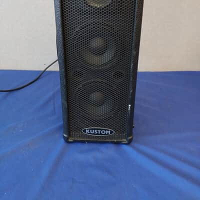 Kustom PA50 Personal PA System Amplifier 50Watt 3-Channel Mixer Subwoofer Output image 4