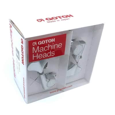 Gotoh GB707 Chrome Bass Machine Heads Set of 4 Inline image 5